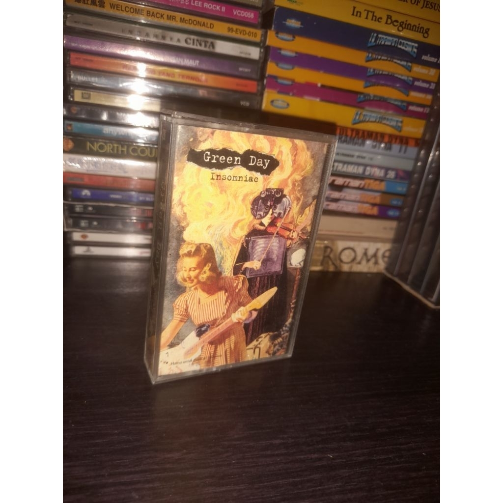 Kaset Green Day - Insomniac