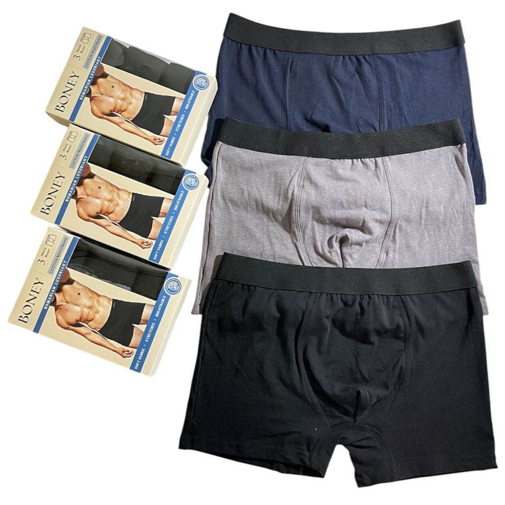 BOXER BONEY | BOXER PRIA BONEY KARET POLOS | CD BOXER PRIA