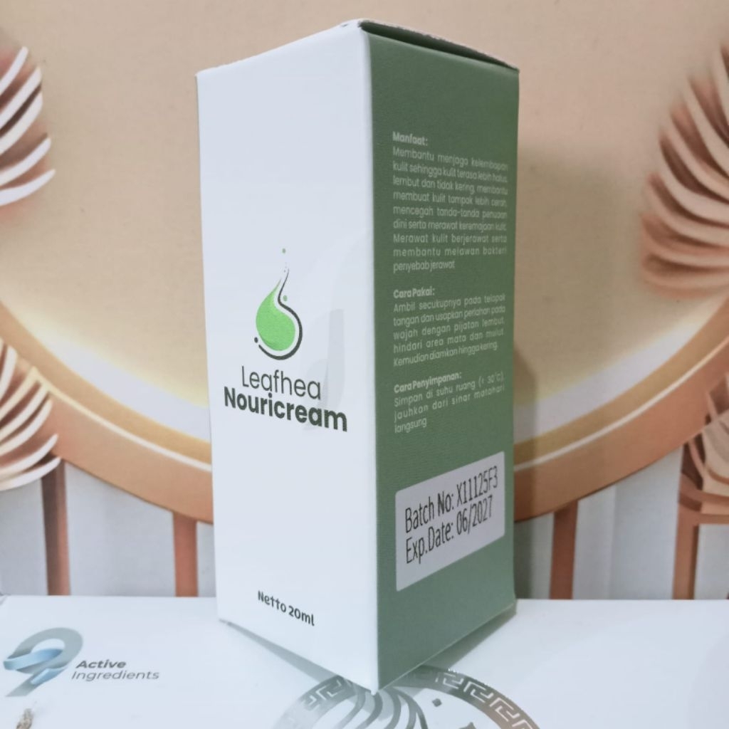 LEAFHEA NOURICREAM KEMASAN Baru isi 20ml Leafhea Nourishcream baru  original