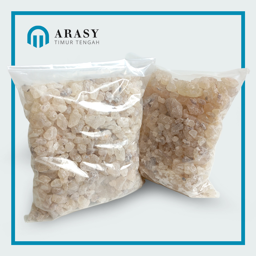 Menyan Putih Kristal / Menyak Arab / Mustaki 1kg Alami - Pewangi Ruangan
