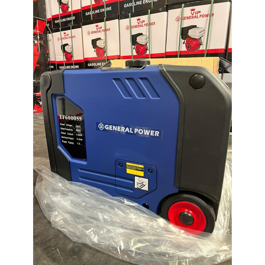 Genset Bensin Silent Inverter 5000 Watt manual Double Starter General