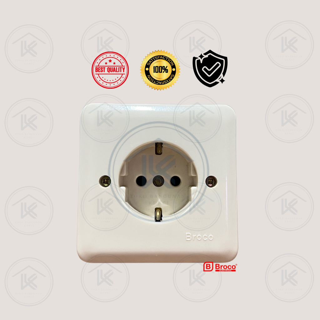 BROCO Stop Kontak IB Tanam / Stop Kontak Broco Stop Kontak Inbow