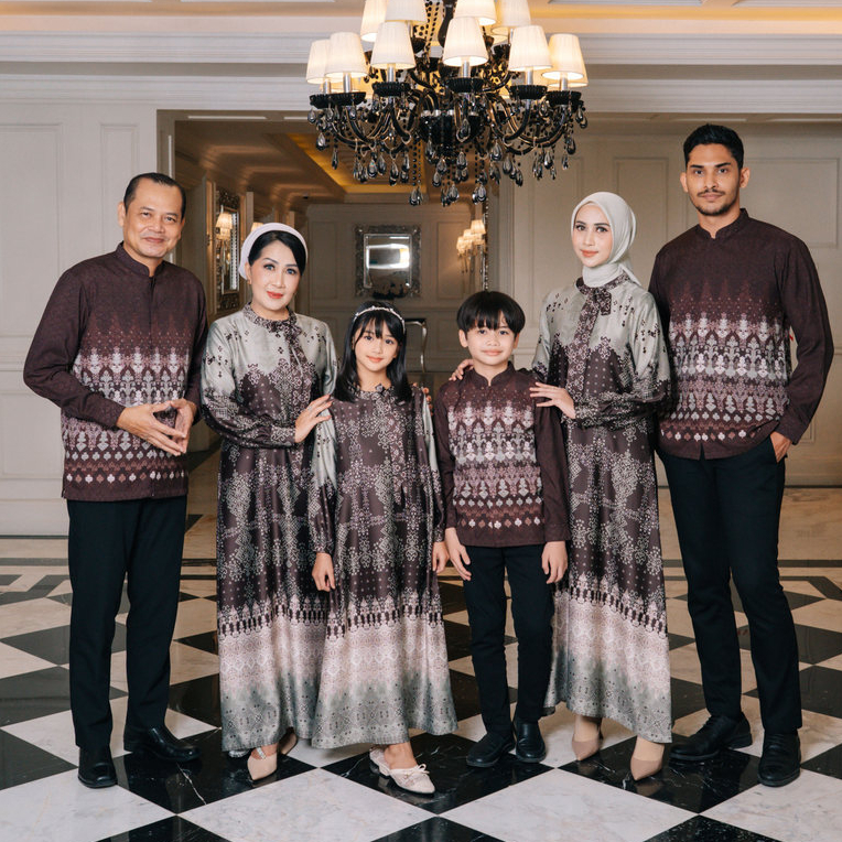 Adyatma - INARA SERIES AVOCADO Sarimbit Lebaran 2026 Family Set Raya Series Modern Premium