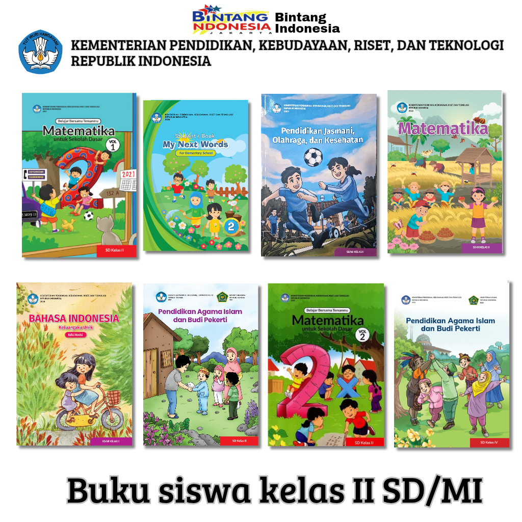 Kemendikbud - Buku Siswa  Kelas 2 SD/MI Kurikulum Merdeka