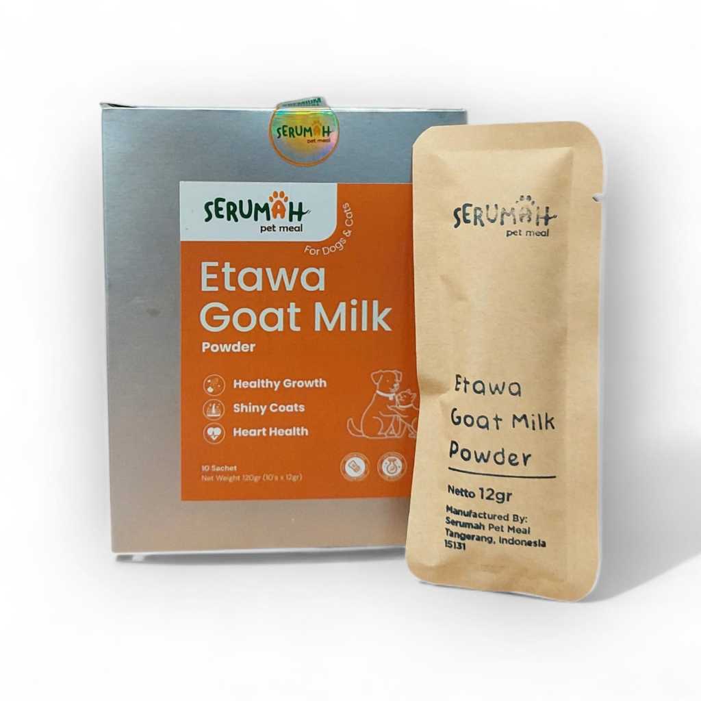 Serumah etawa gots milk susu kambing untuk anjing atau kucing 10pcs