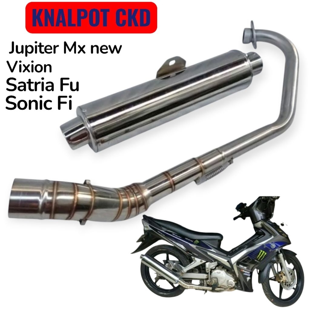 KNALPOT CKD JUPITER MX NEW MX OLD KNALPOT JUPITER MX OLD VIXION JUPITER MX KING KNALPOT CKD JUPITER 