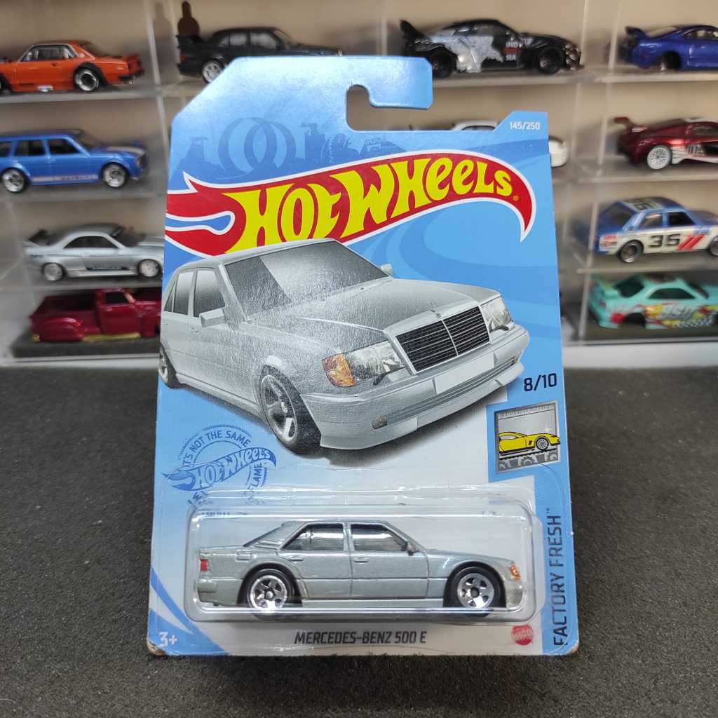 Hotwheels Mercedes Benz 500 E Factory Fresh Silver