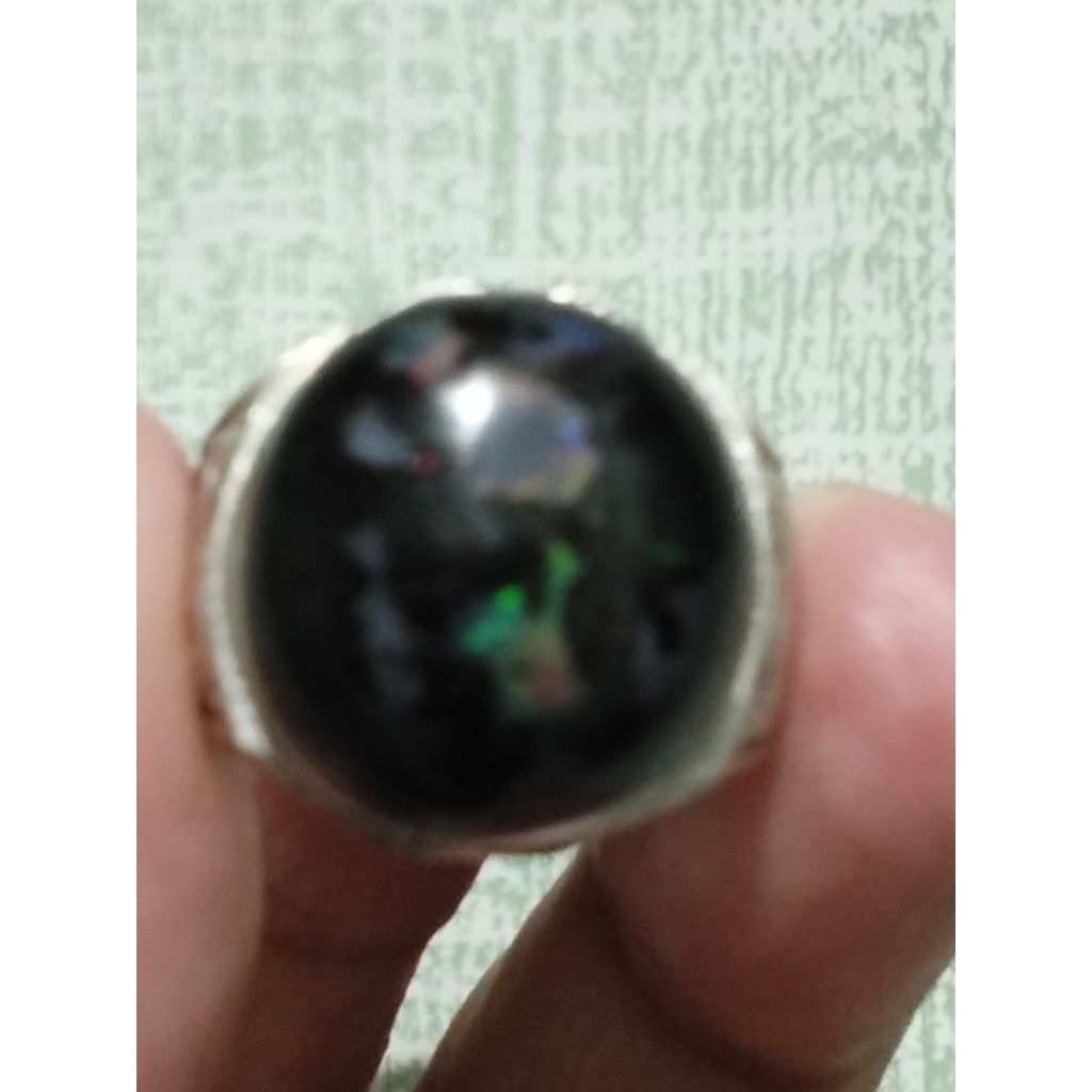 Batu Kalimaya Black Opal Sempur Banten
