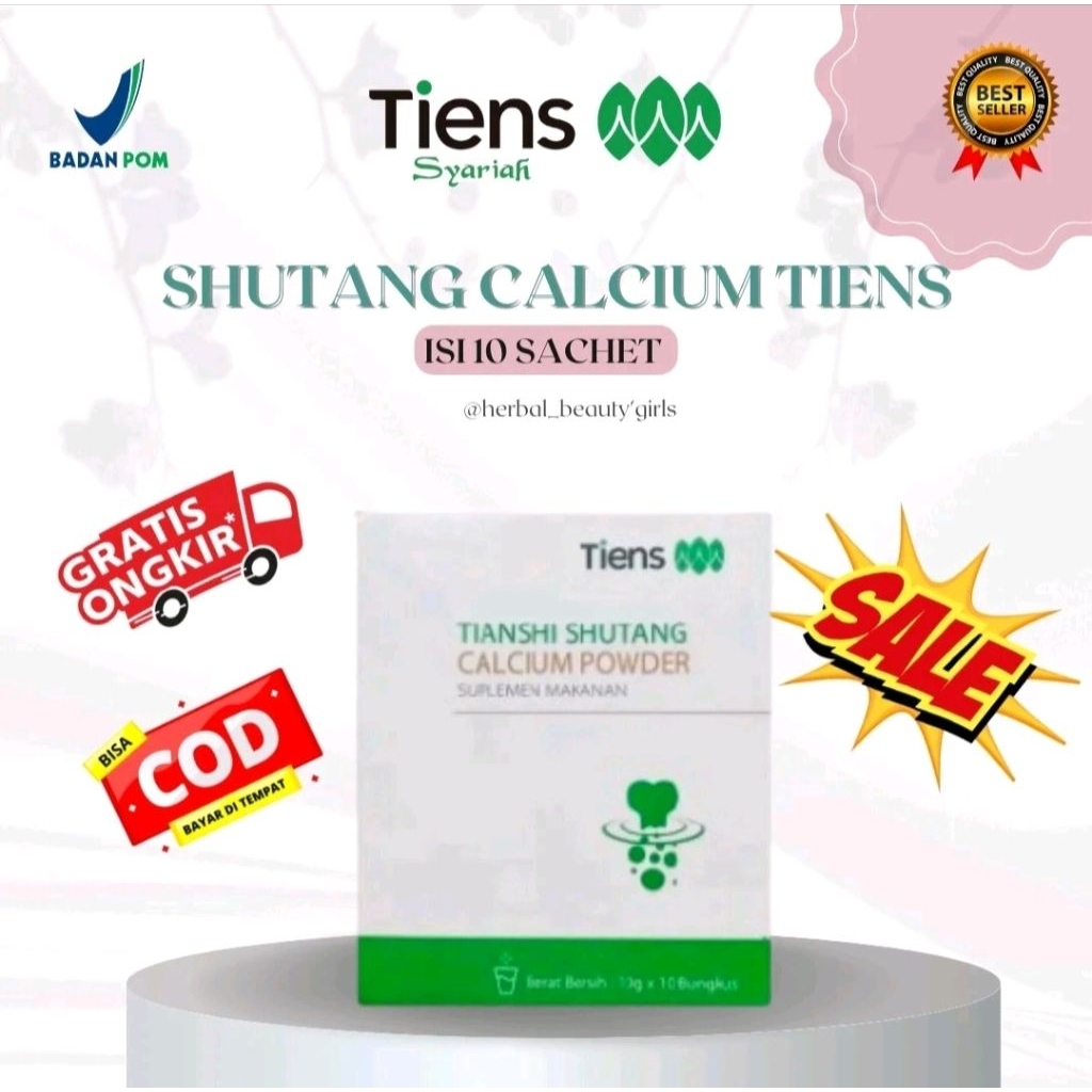 OBAT DIABETES HERBAL - Susu Calsium Shutang Tiens - Susu Untuk Diabetes - Susu Herbal Tiens