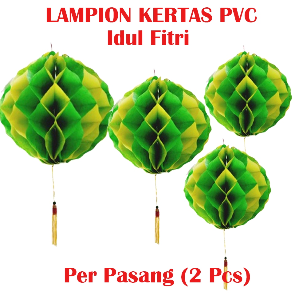 Lampion Lebaran Idul Fitri Honeycomb Lentera Idul Fitri Dekorasi Lebaran
