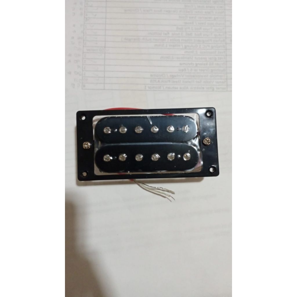 pickup spul gitar  humbucker adjust  Bridge
