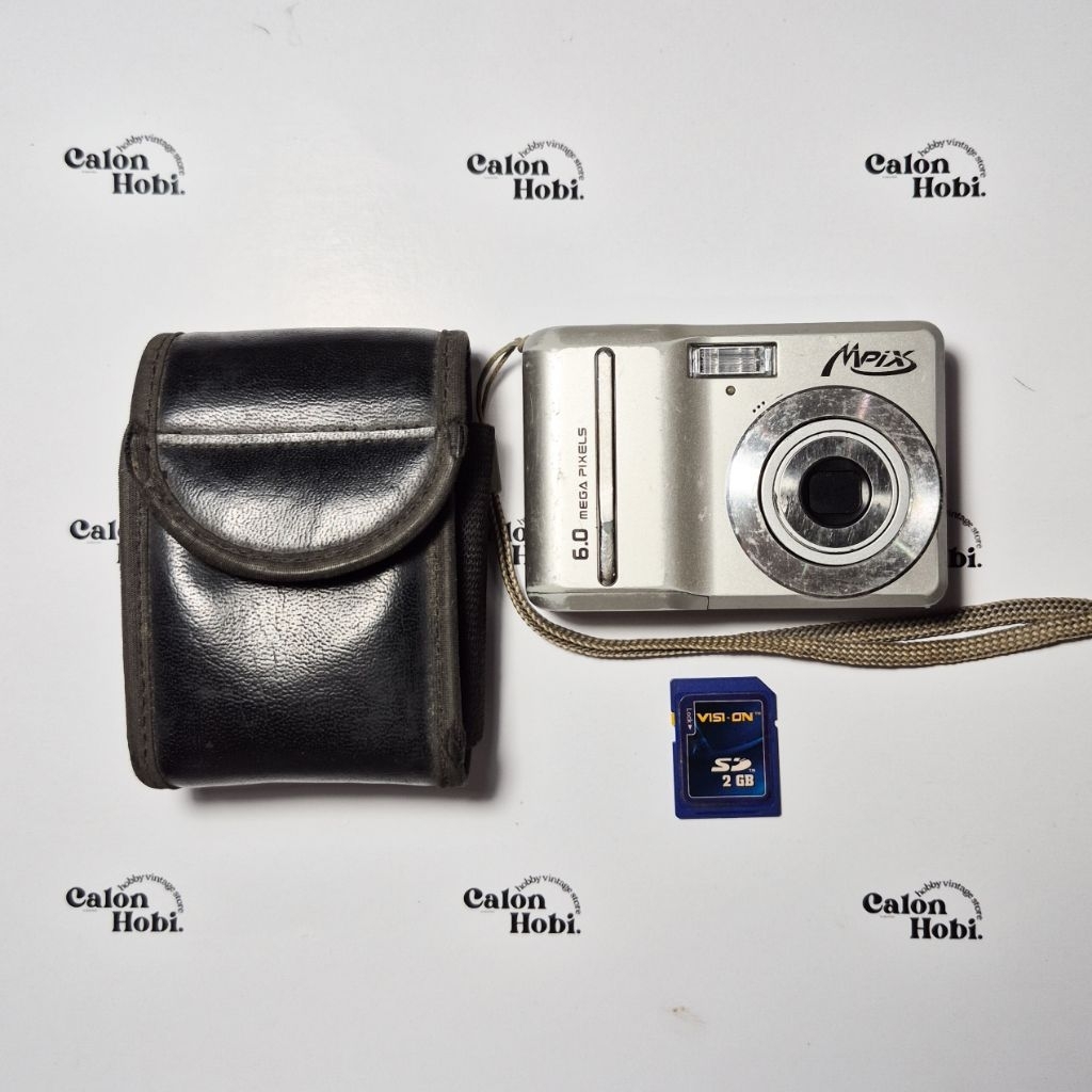 Kamera Digital Digicam MPIX 6.0 M Zoom (6mp) Silver