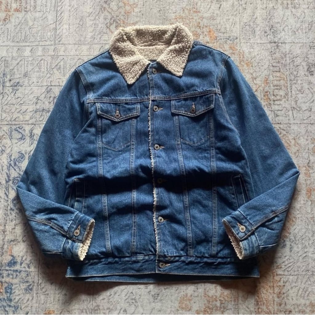 Jaket Denim Premium Sherpa
