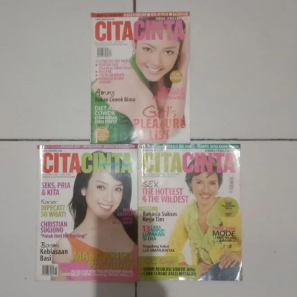 Majalah CITA CINTA Original Bekas