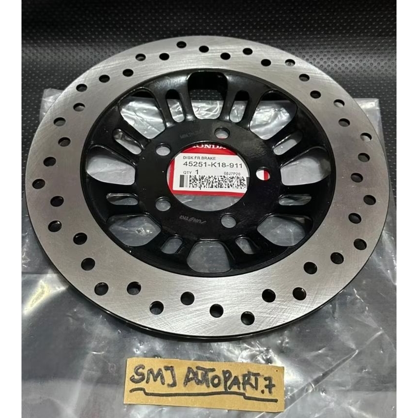 piringan Cakram Rem Depan 45251-K18 ) Honda Verza 150 jari jari CB Verza jari jari sunstar Quality