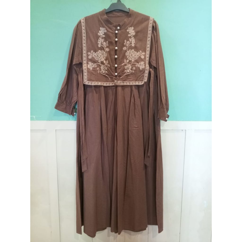 Preloved MIDI linen bordir busui