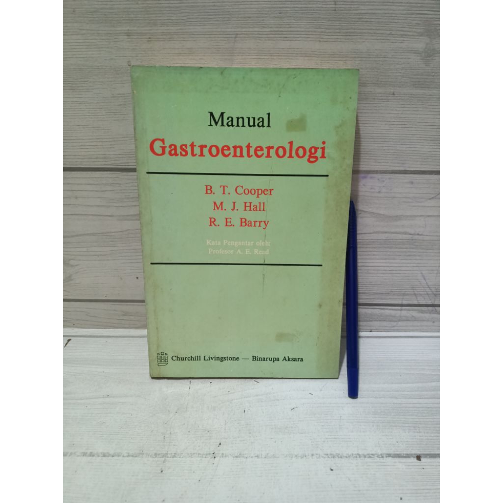 Manual Gastroenterologi BY Cooper.Hall ,Barry