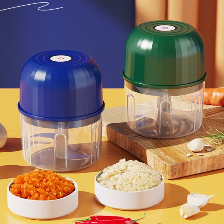 mesin elektrik penghalus penggiling daging,  jahe bawang putih, alat pencincang bawang bombay 260ML,