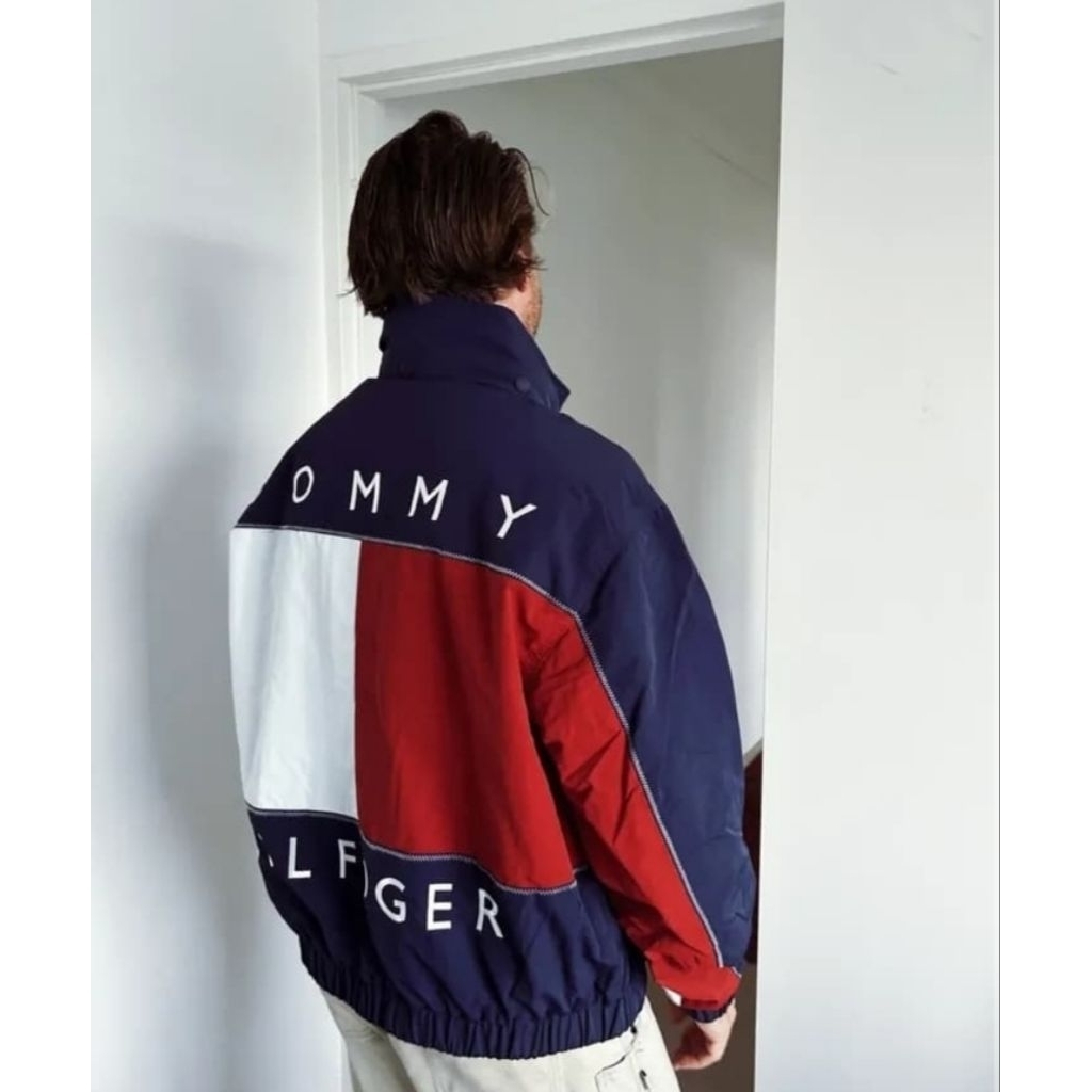 Jaket Tommy Hilfiger Reversible Big Logo 100% Authentic Original | Jaket Tommy Hilfiger | Jaket Tomm