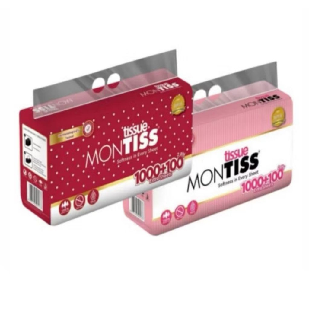 Tisu tissue montiss 1000 sheet / tissue montiss 1000 sheet / montiss / tissue montis