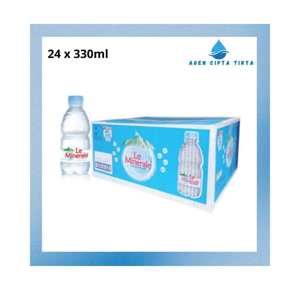 Le Mineral Botol 330ml 1 Dus isi 24 Pcs Air Mineral Le Minerale Le Mineral Botol Air Minum Ukuran Mi