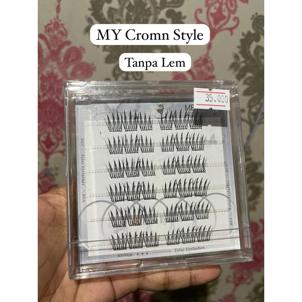 TANPA LEM Bulumata Meyhua E23 Cromn Lash / Eyelash Natural