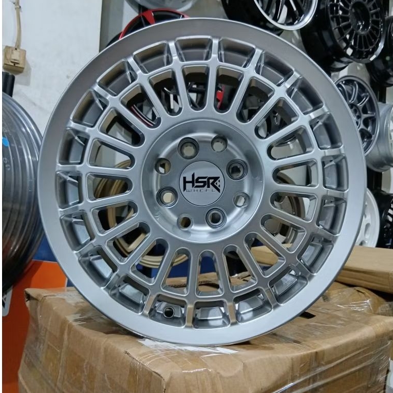 VELG HSR MODEL RALLY R15 MOBIL WULING BINGUO CONFERO AGYA MOBILIO SIRION DLL RING 15