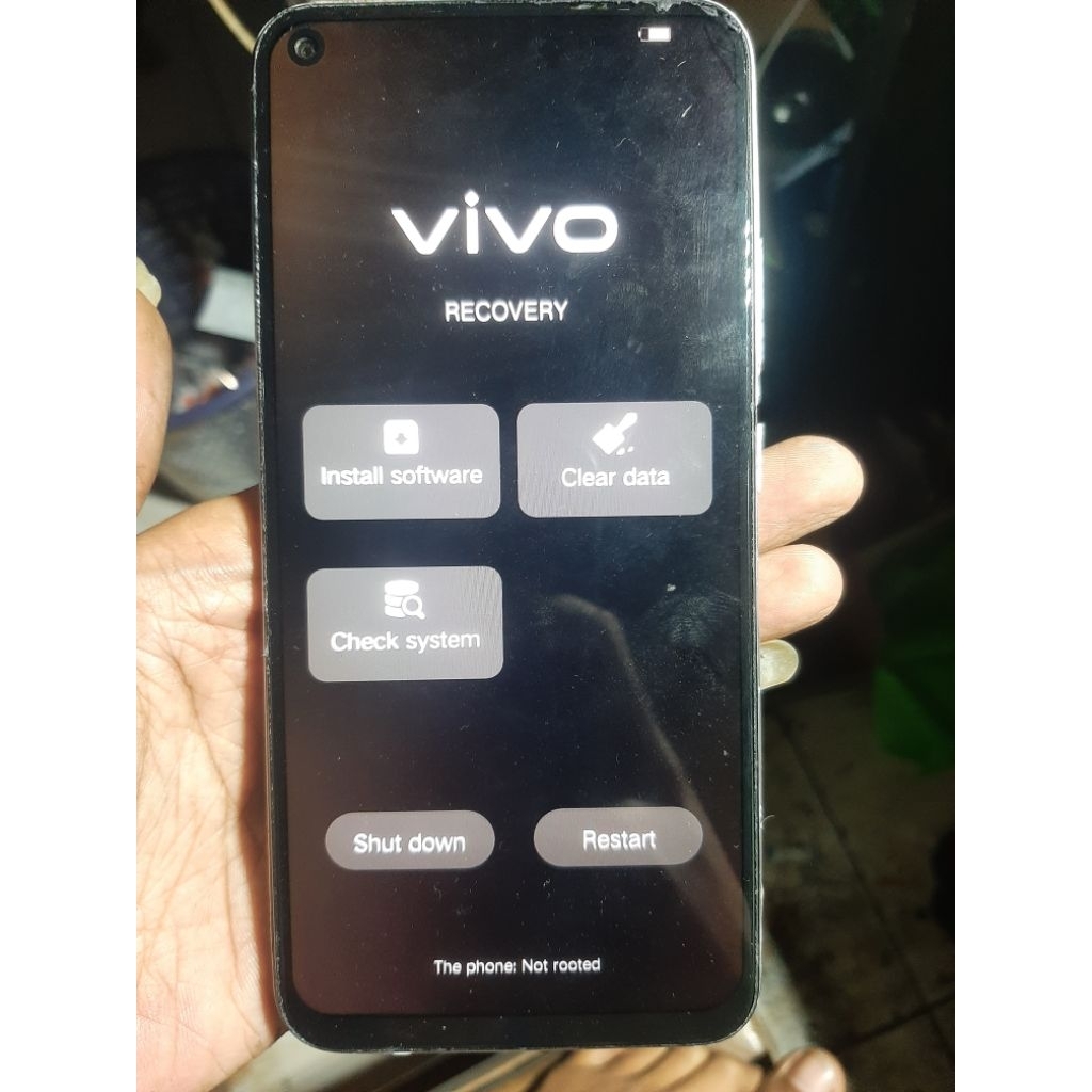 vivo y30i minus logo recovery ,mesin only