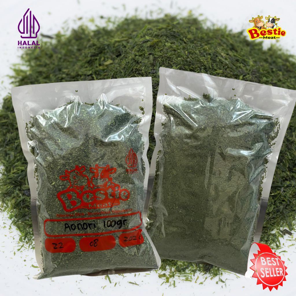 Aonori Seawed Flakes Nori Tabur Nori Bubuk 100g
