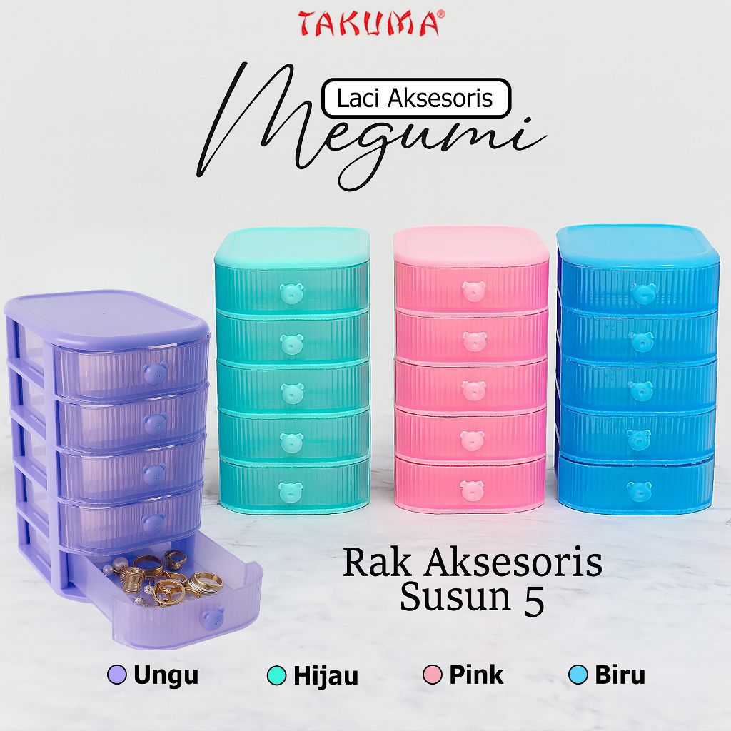 LACI SUSUN MINI TEMPAT ACCESORIS OBAT UANG