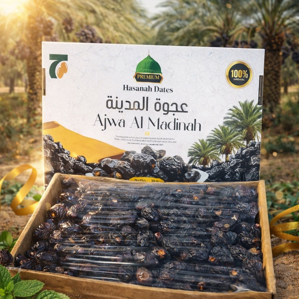 Kurma Ajwa Al Madinah Premium 3kg