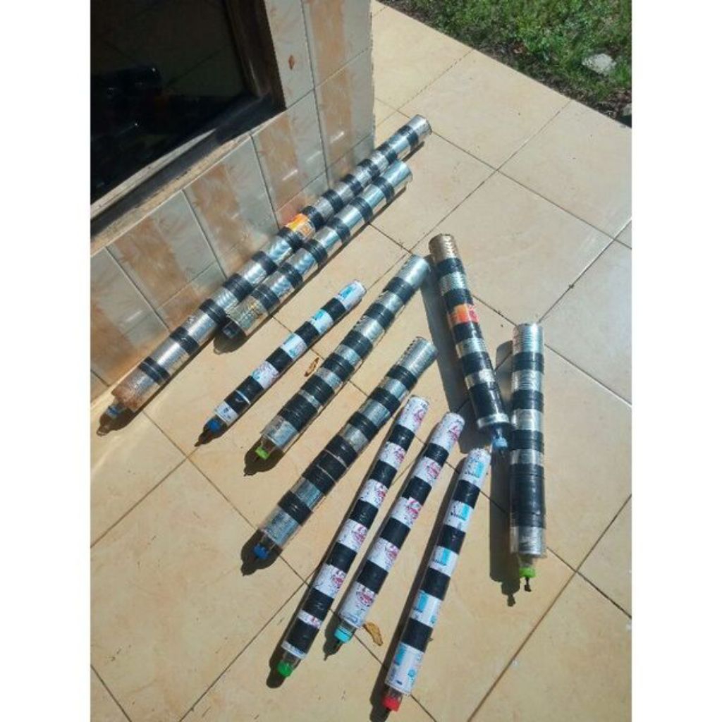 meriam spirtus dari kaleng rokok atau kaleng susu