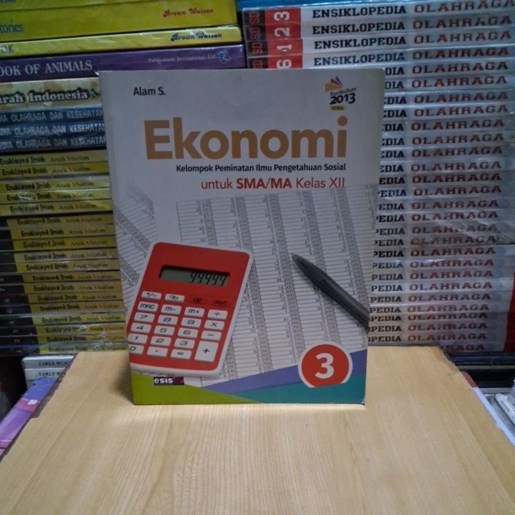 Buku Original Ekonomi SMA MA Kelas 12 K13 REVISI Esis