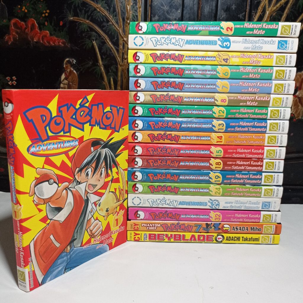 komik pokemon adventures - english version