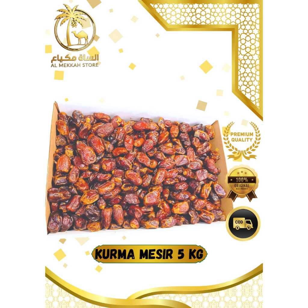 KURMA MESIR BOX 5 KG / KURMA MESIR MADU / KURMA MESIR
