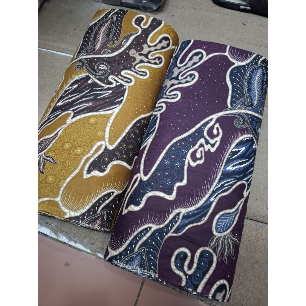 BAHAN BATIK KATUN HALUS EXCLUSIVE BY GUSTI BUWONO, BATIK 100% KATUN GUSTI BUWONO MOTIF ABSTRAK, KAIN