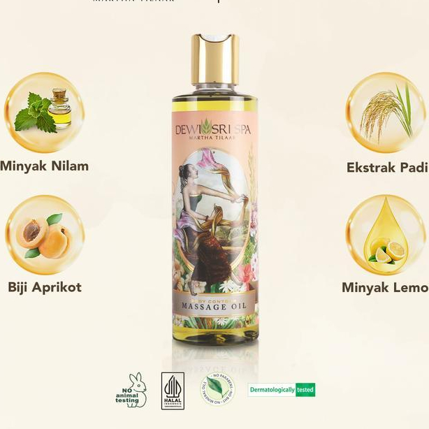 Dewi Sri Spa Body Contour Massage Oil