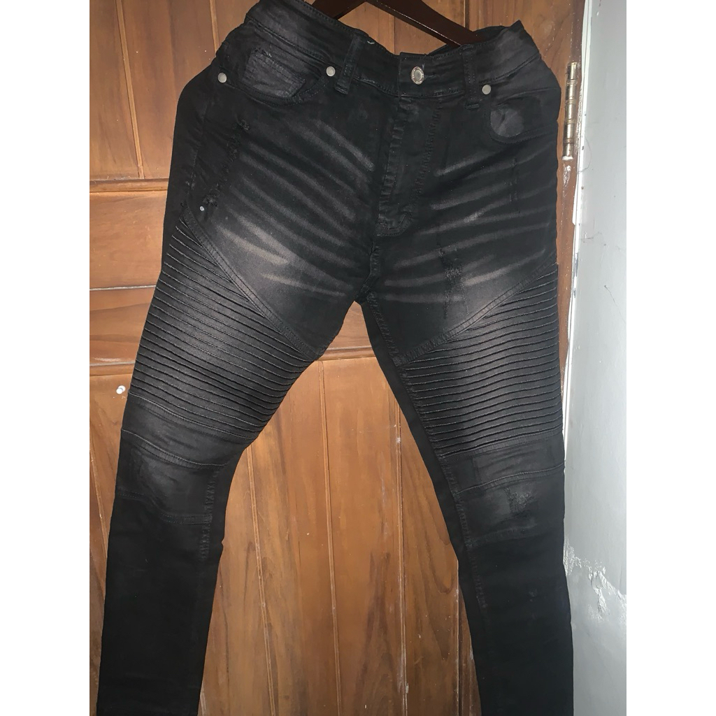 celana weird jeans preloved