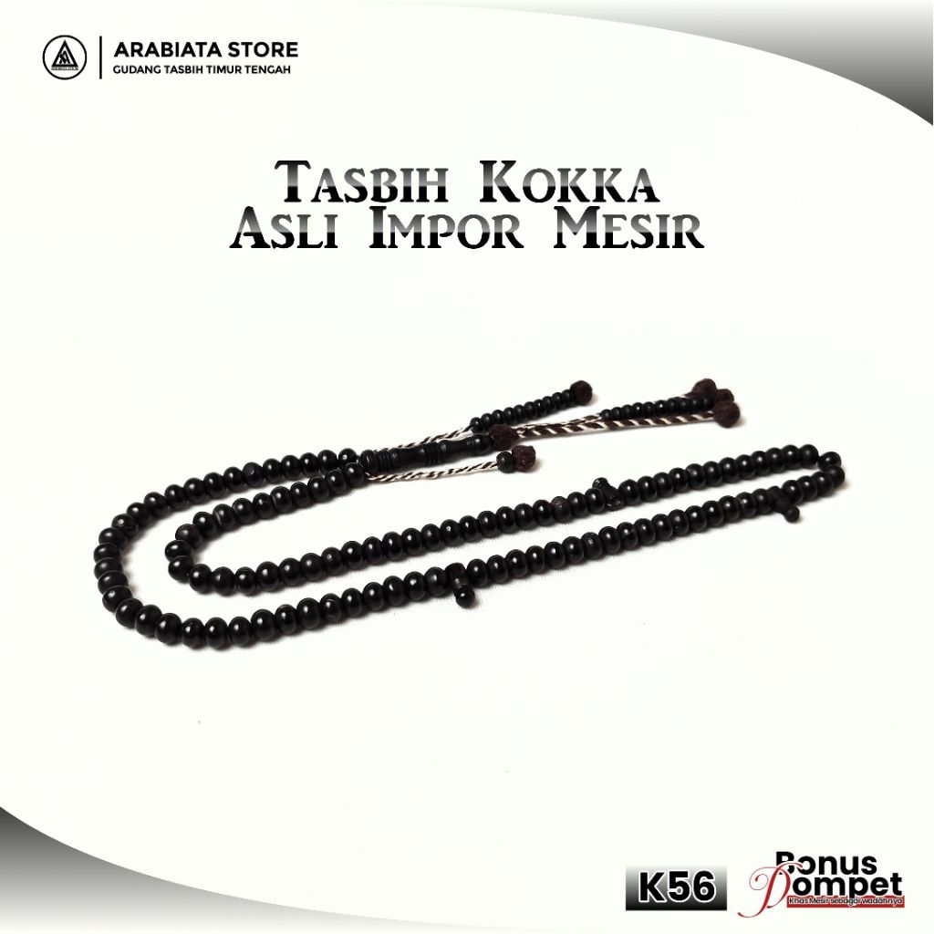 Tasbih Kokka Kaukah Koka Mesir Original