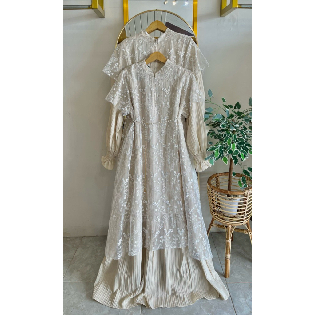 Felicia maxi dress Lebaran gamis terbaru