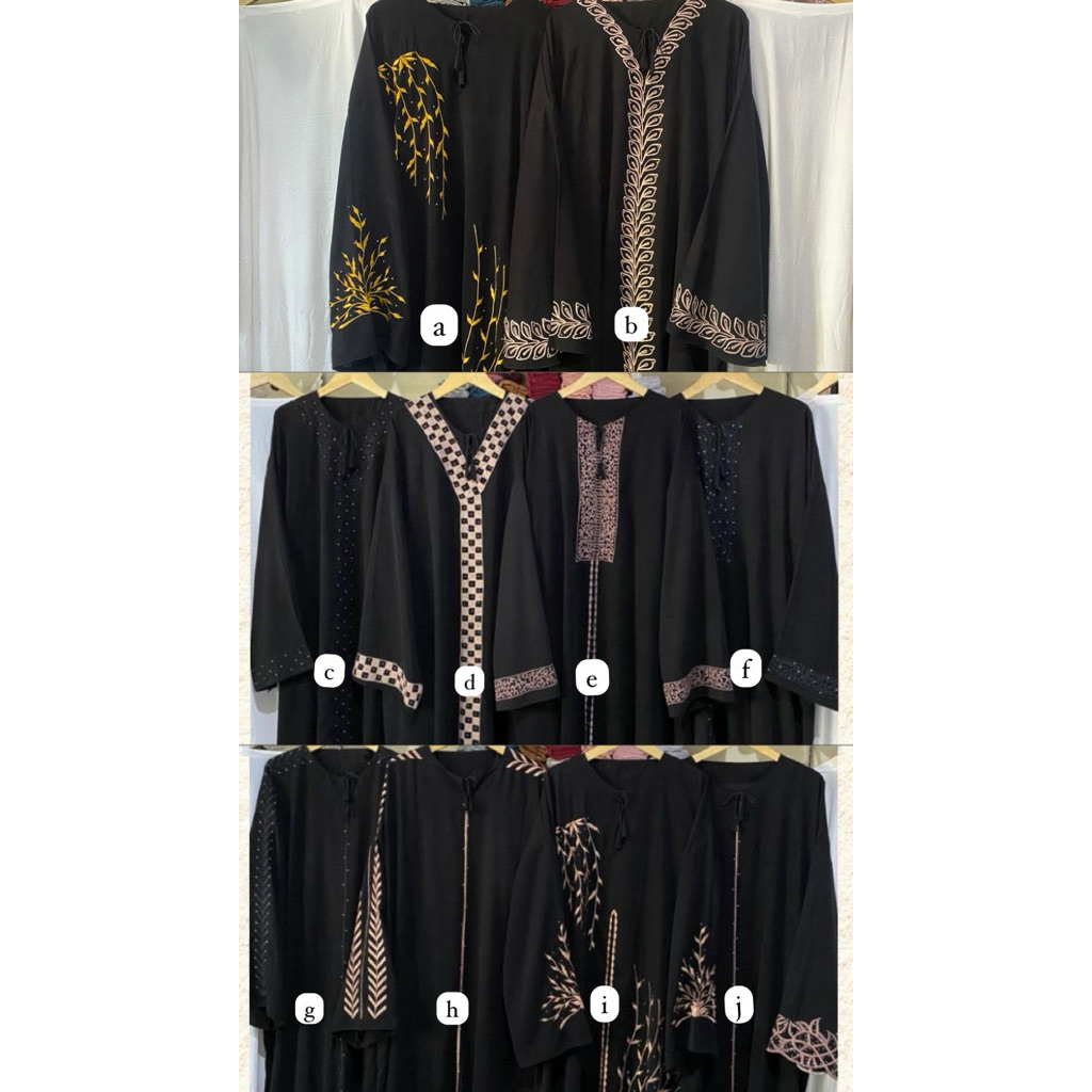 ABAYA SHOLAT BLUS ARAB/ABAYA SHOLAT MAKKAH/ABAYA SHOLAT JETBLACK PREMIUM MURAH/ABAYA SHOLAT BEST SEL