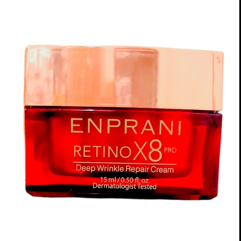 ENPRANI Retino X8 Pro Deep Wrinkle Repair Cream | Pelembab Anti Aging 15ml
