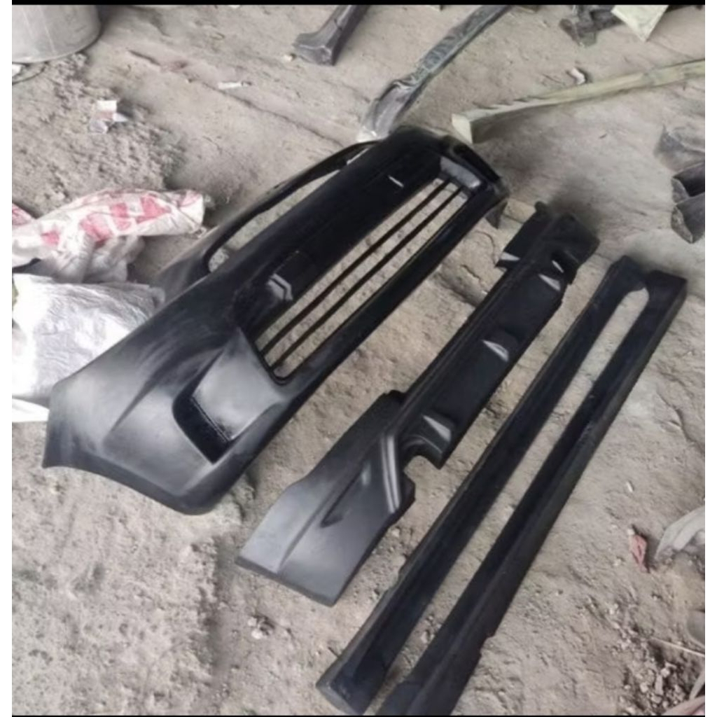 bodykit Nissan march autech depan kaki