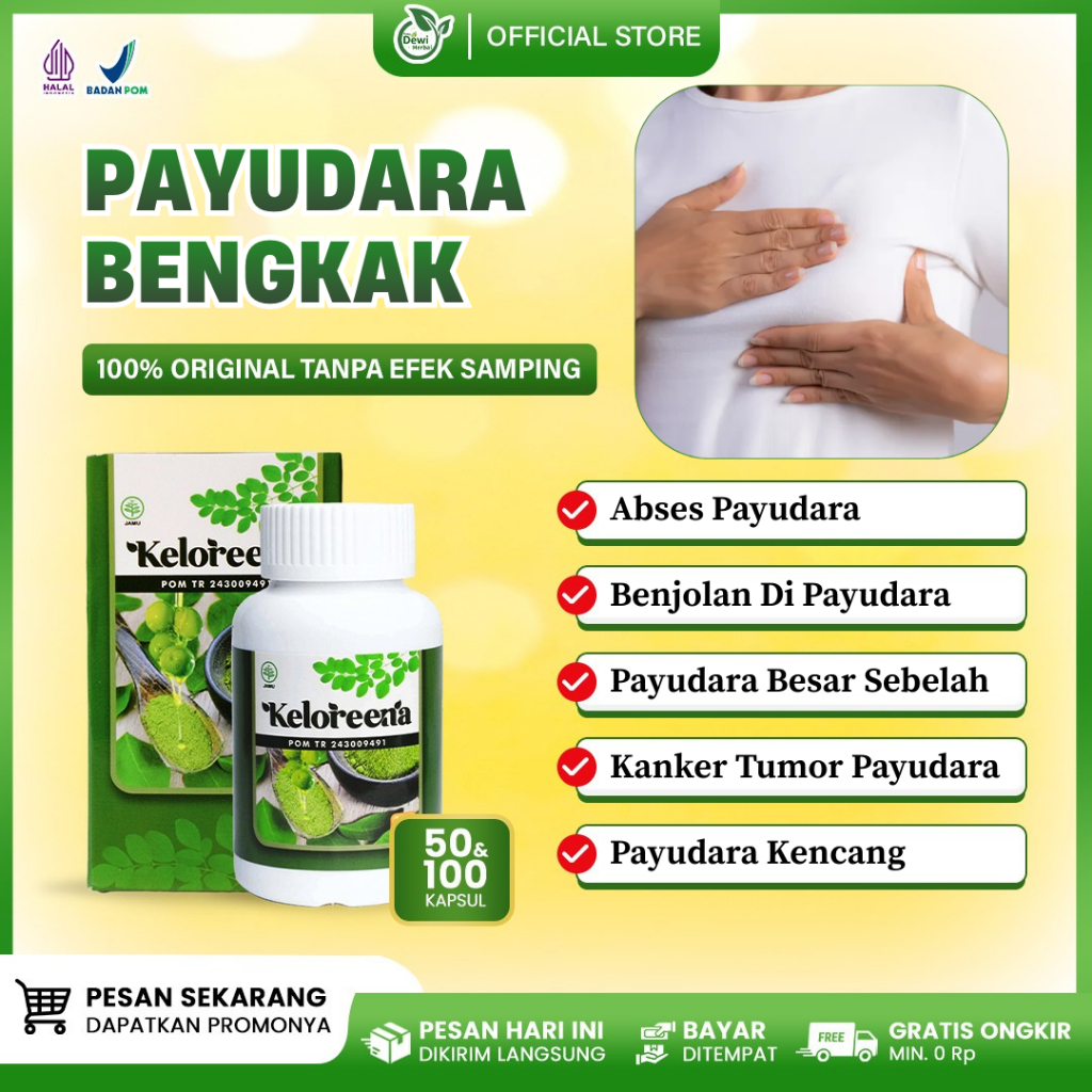 Obat Sakit Payudara Terasa Kencang & Bengkak, Abses Payudara Besar Sebelah, Benjolan Tumor Kanker Pa