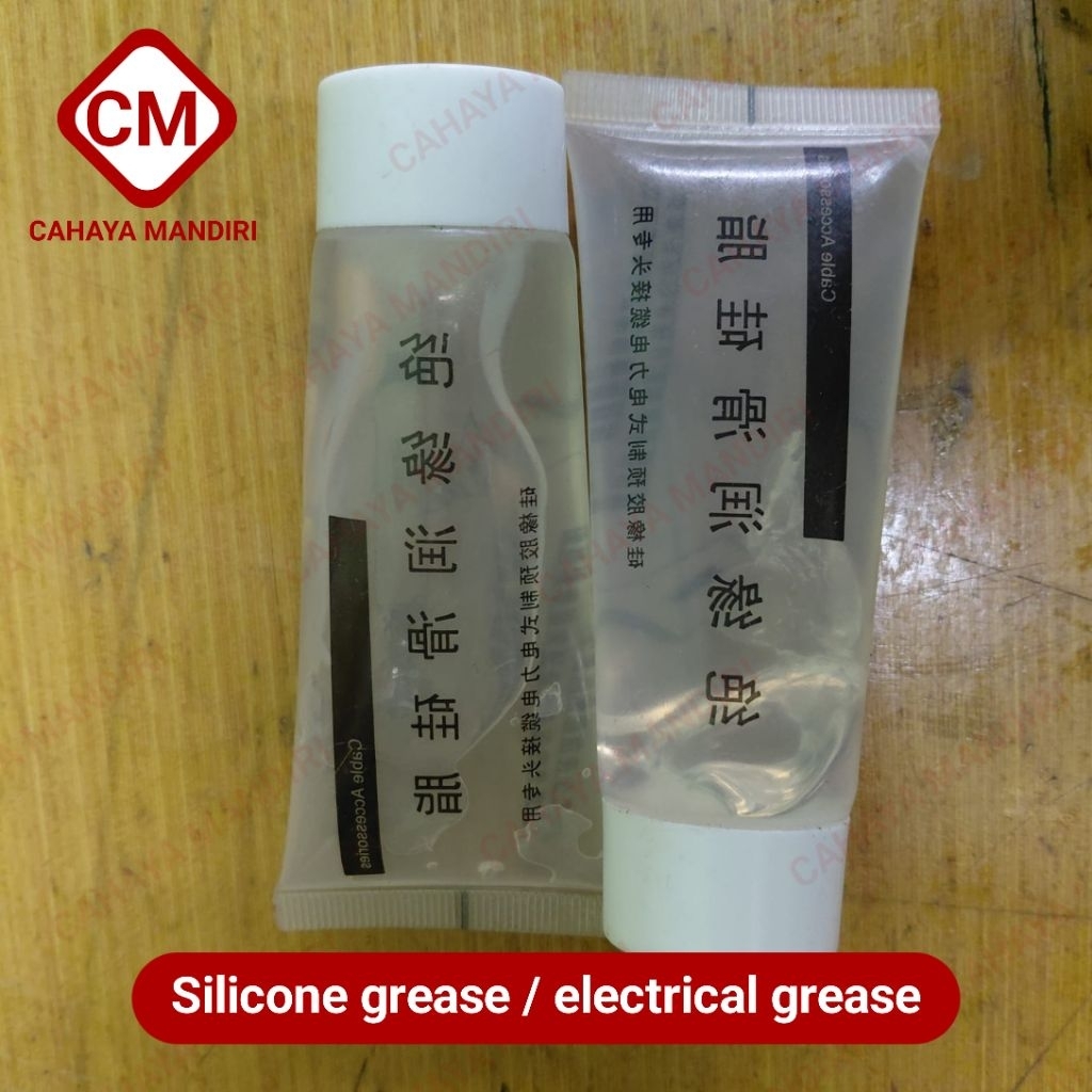 silicone grease plastik dan rubber / electrical grease