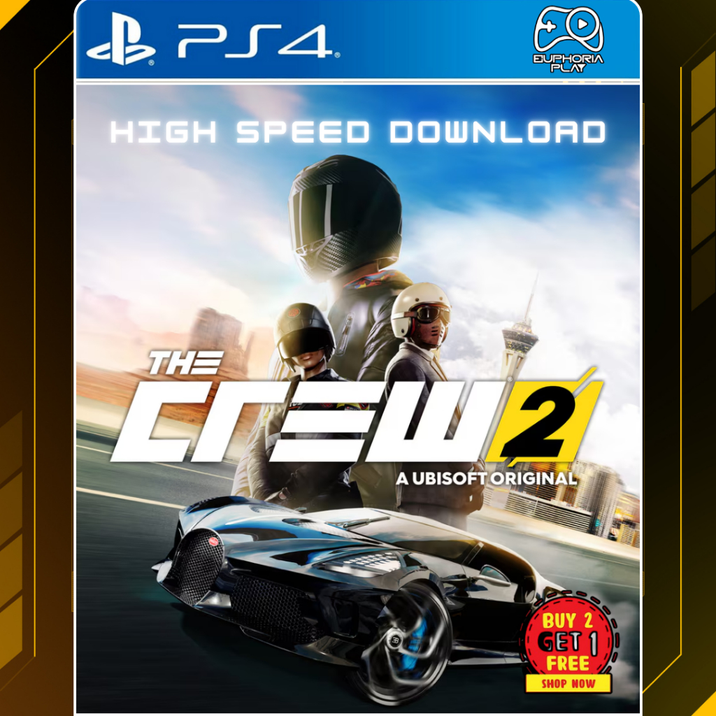The Crew 2 – Game PS4 HEN Digital (Format PKG) | Full Version