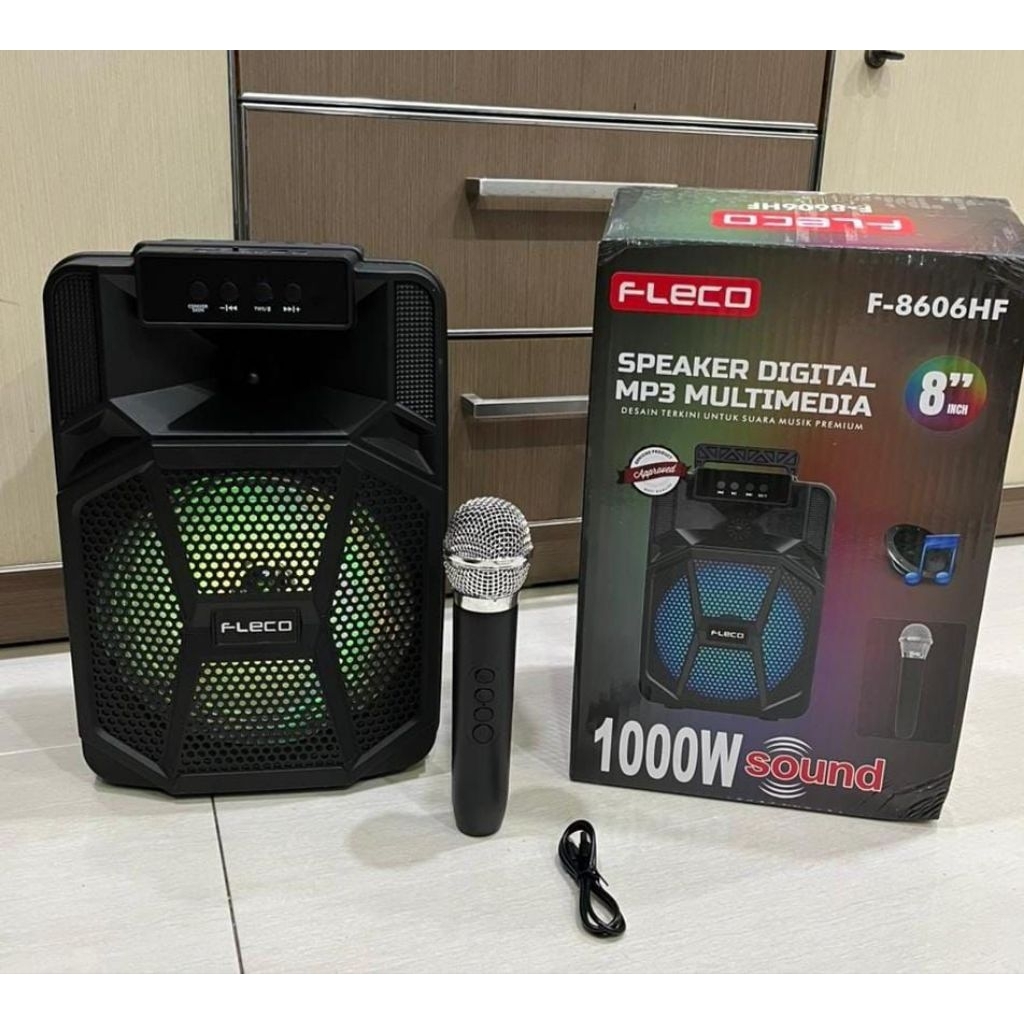 SPEAKER FLECO 8606 HF 8"