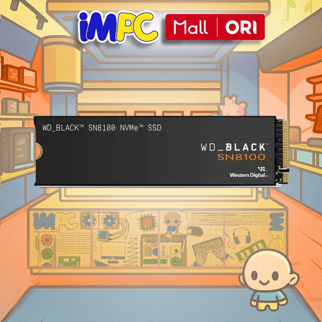 WD BLACK SN8100 NVMe SSD - 1TB