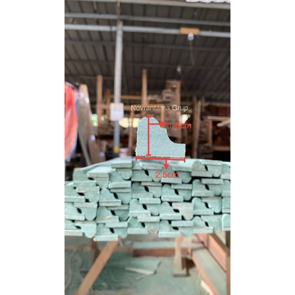 LIS PROFIL HMR P-17 / LIS HMR / PROFIL HMR / WALL MOULDING HMR / LIS PANEL HMR / WALL MOULDING HMR H