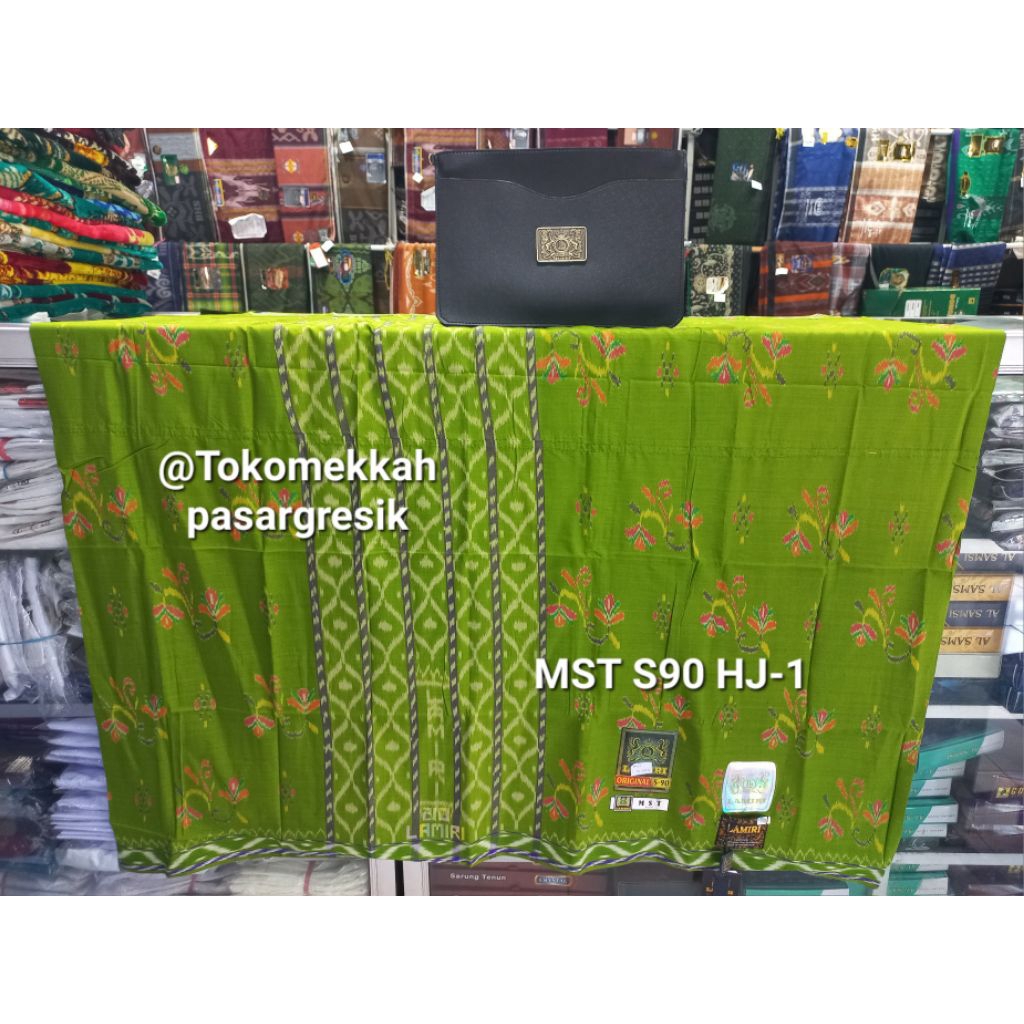 SARUNG TENUN LAMIRI ORIGINAL MUSTAMIN 210 S90 MST